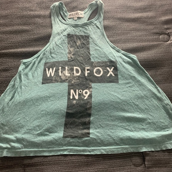 Wildfox Witches Perfume 9 Island Tank Top in Vintage Lace Green Black Small - Picture 9 of 15